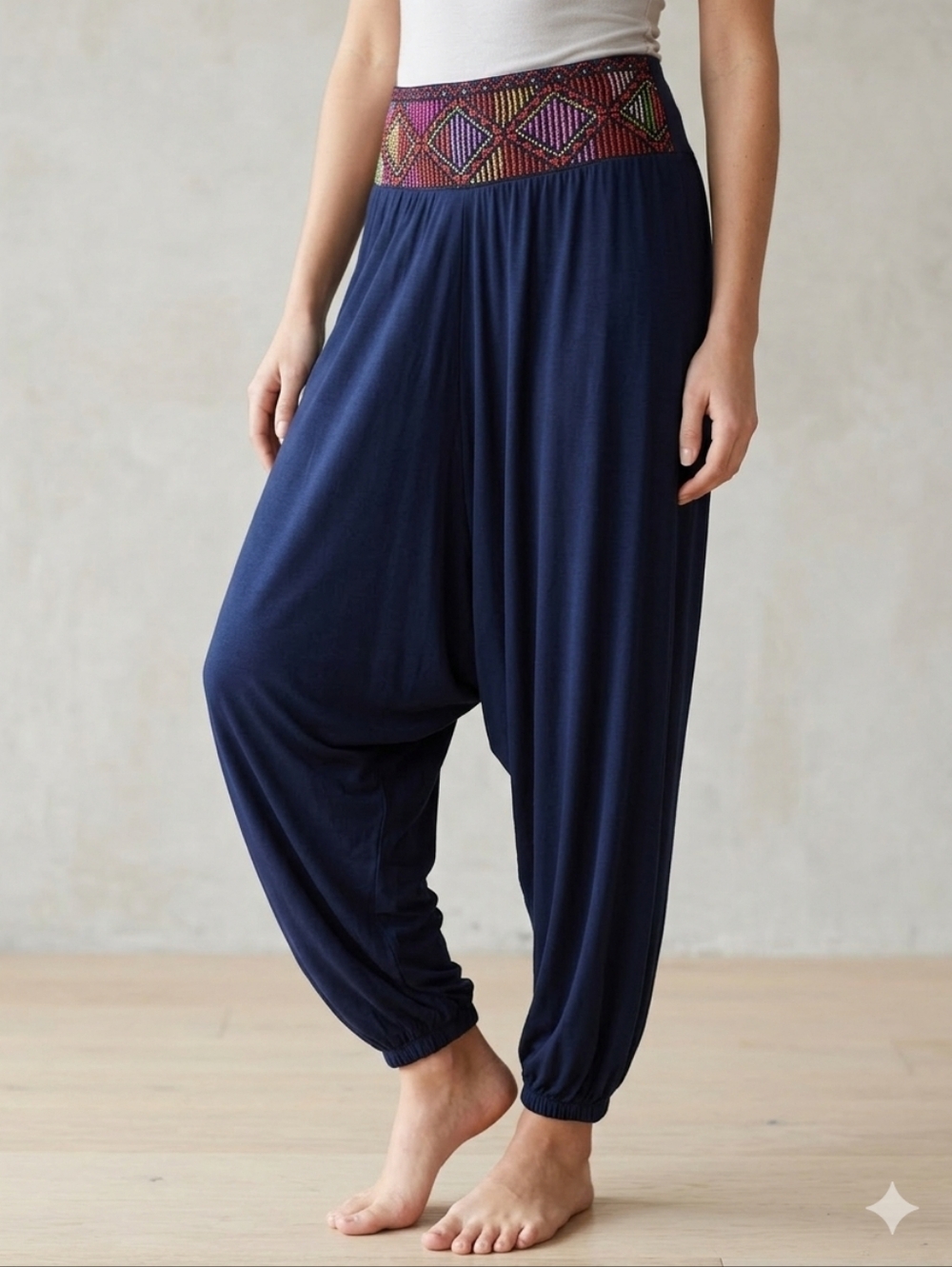 Arzaq Egyptian Hand-Tailored Boho Harem Pants